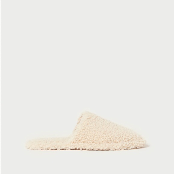 Loeffler Randall cream shearling slipper - Picture 4 of 7
